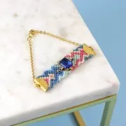 Assortimento 12 matassine per bracciale brasiliano & ricamo - Pastello x1