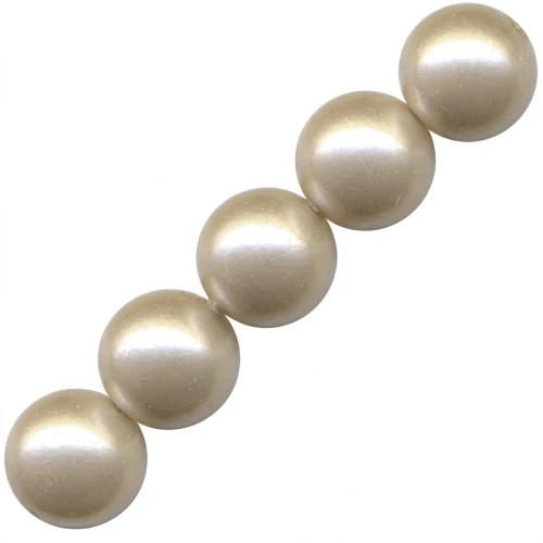 Perline PureCrystal 5810 mm. 8 Platinium Pearl x5