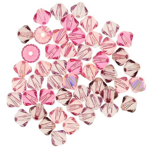 Mix di Biconi PureCrystal 5328 mm. 4 Rose x50