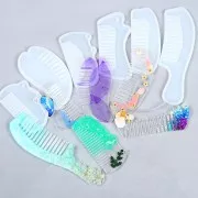 Stampo in silicone per realizzare un pettine di 102x53 mm in resina x1