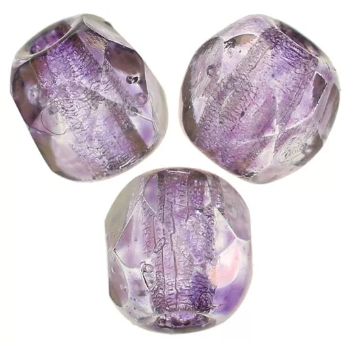 Sfaccettate mm. 3 Crystal Lila Vega Luster x50