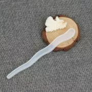 Stampo silicone per bastoncini per capelli 180 mm - forma ondulata - in resina x1