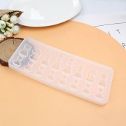 Stampo silicone per resina modello giocco degli scacchi 210x90x11 mm x1