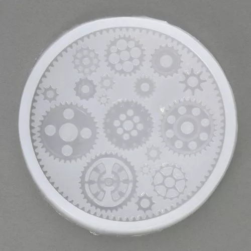 Stampo silicone per resina - modello ingranaggio x1