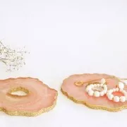 Stampo in silicone - forma geode - 130x108 mm per resina x1