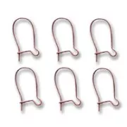 Orecchini fil mm. 15 rame antico x6