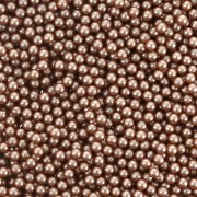 Perle rotonde senza foro - mini palline PureCrystal -5809 1.5 mm Rosa Gold Pearl x50