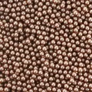 Perle rotonde senza foro - mini palline PureCrystal -5809 1.5 mm Rosa Gold Pearl x50