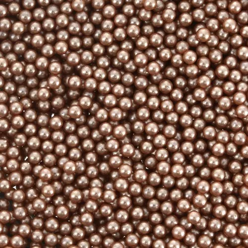 Perle rotonde senza foro - mini palline PureCrystal -5809 1.5 mm Rosa Gold Pearl x50