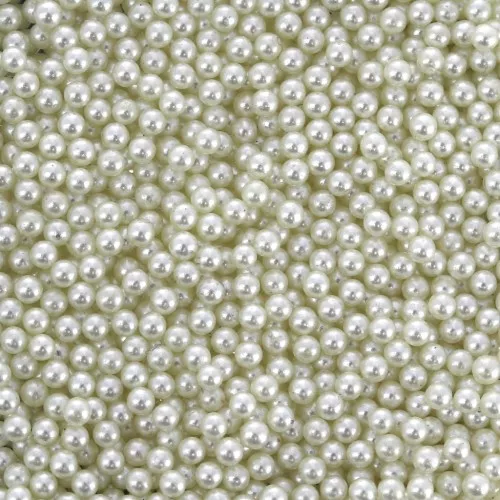 Perle rotonde senza foro - mini palline PureCrystal - 5809 1.5 mm Cream Pearl x50