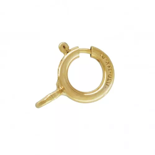 Chiusura a molla 5 mm in Gold filled x20
