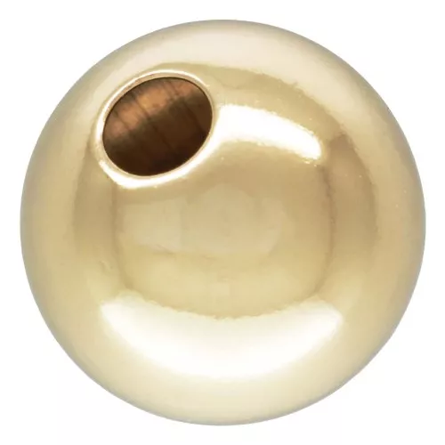 Perle rotonde - pallina 12 mm in Gold filled x1
