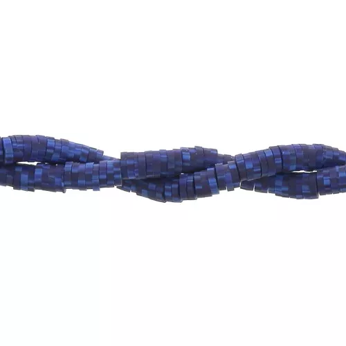 Perla in pasta polimerica 5x1 mm Multi Dark Blue x39 cm
