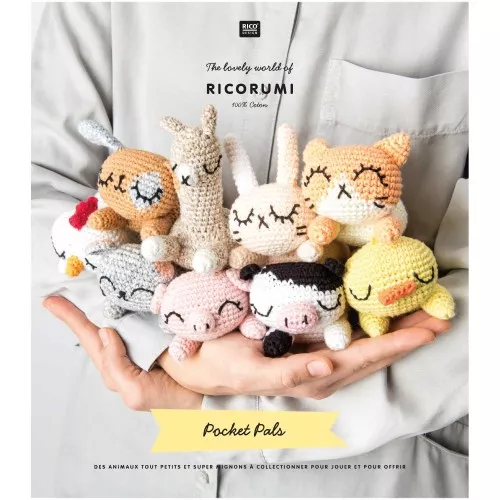 The lovely world of Ricorumi - 9 personaggi amigurumi - Pocket Pals x1