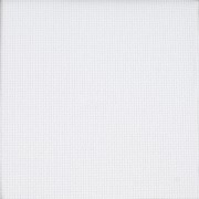 Tela in cotonee Aïda DMC morbida 5.5pts/cm 38.1x45.7cm - Bianco x1