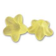 Fiori mm.  6x12 Yellow Frosted x10|raw }}