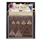 Stampo silicone per realizzare dei triangoli - Padico - per resina x1