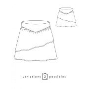 Cartamodello Atelier Scämmit -  Charme - 2 varianti  - Gonna