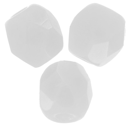 Sfaccettate mm. 3 Opaque Grey x50