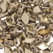 Diamonduo 2-hole mm.5x8 Full Dorado x10g|raw }}