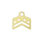 Terminali per tessitura di perline rocailles/Delica Perles&co 9mm Dorato oro fino