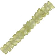 Pietre rondelles Heishi 4x2 mm - Peridoto x20