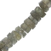 Perle sfaccettate di Perla - pietra semipreziosa 5x2 mm - Labradorite x20