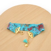 Terminali per tessitura di perline rocailles/Delica Perles&co stella 18 mm Dorato