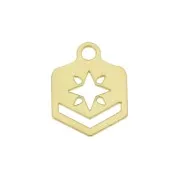 Terminali per tessitura di perline rocailles/Delica Perls&co 9mm Dorato oro fino