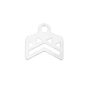 Terminali per tessitura di Miyuki 11/0 esclusiva Perles & co 9mm Argento 925