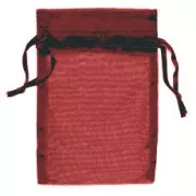 Sacchetti Organza mm. 130x180 Bordeaux x10