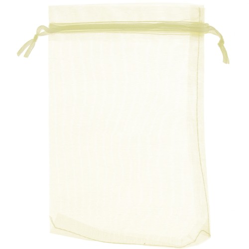 Sacchetti Organza mm. 105x160 Ecrù x10