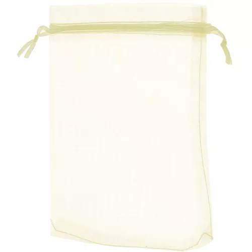 Sacchetti Organza mm. 105x160 Ecrù x10