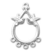 Separatore uccelli mm. 36 mm argentato x1|raw }}