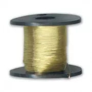 Filo di rame 0,315 mm, Dorato chiaro x 70 m