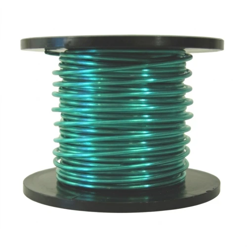 Filo di rame mm. 0.90 Verde Turchese x m. 8