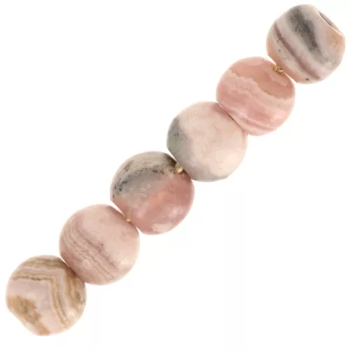 Perle rotonde 4 mm pietra gemma Rodocrosite x20
