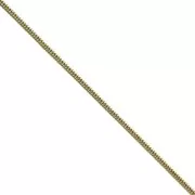 Catena maglia serpentina 1.5 mm placcata oro 3 micron x50 cm