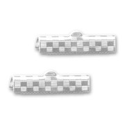 Terminali a stringere mm. 25 argentato x2|raw }}