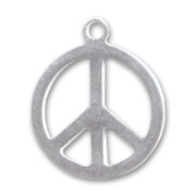 Ciondolo peace mm. 17 in Argento 925 x1