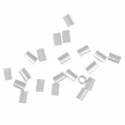 Tubi da schiacciare Argento 925 mm. 2x1,5x50