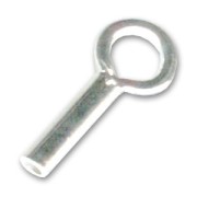 Terminali per cordoncini da mm. 0.8 in Argento 925 x4|raw }}