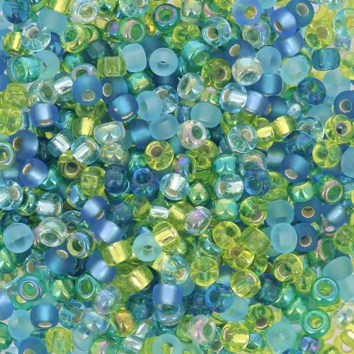 Mix Rocaille Miyuki 11/0 MIX-16 - Electric Blue Lagoon x8gr