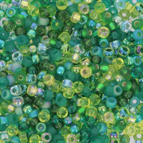 Mix Rocaille Miyuki 11/0 MIX-08 - Ever Green x8gr