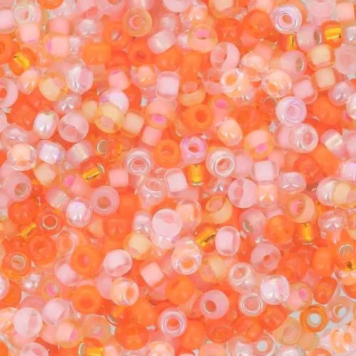 Mix Rocaille Miyuki 11/0 MIX-02 - Pink Grapefruit x8gr