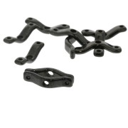 Intercalari 3 BowTrio 18x4 mm Gunmetal  x10