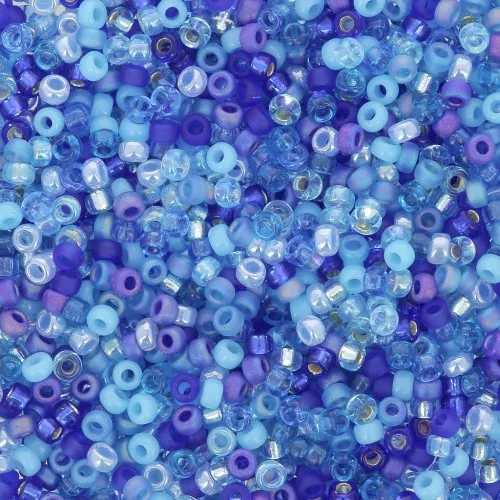 Mix Rocaille Miyuki 15/0 MIX-051 - Blueberry Pie x8gr
