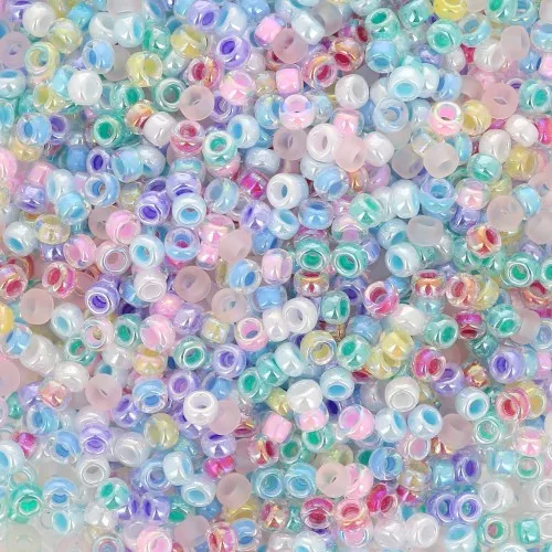 Mix Rocaille Miyuki 15/0 MIX-047 - Spring Flowers x8gr
