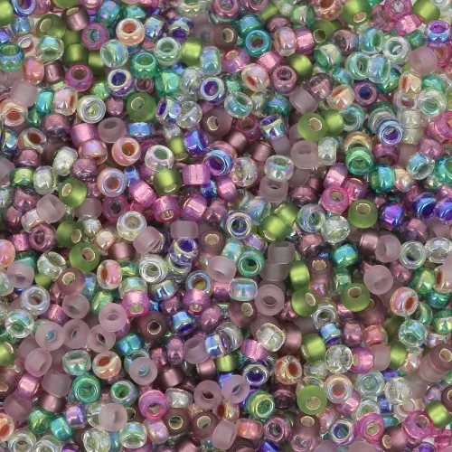 Mix Rocaille Miyuki 15/0 MIX-046 - Heather x8gr