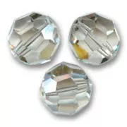 PureCrystal 5000 Perle rotonde da 4 mm - Cristallo argento x20